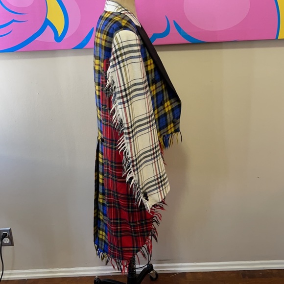 Moschino Couture Men's Plaid Wool Tuxedo Jacket NWT - Picture 5 of 16